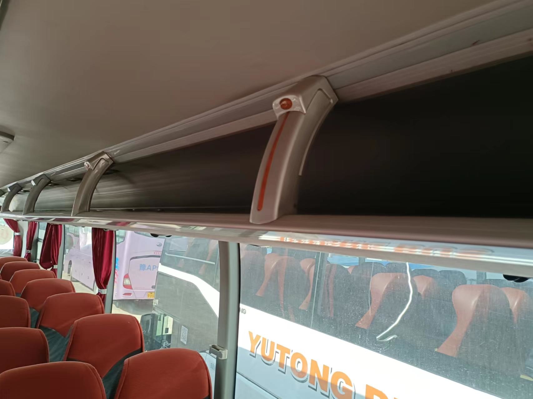 53 Seats RHD LHD Used Coach Buses Rear Engine Yutong Zk6122 Weichai WP.10 247kw Double Doors