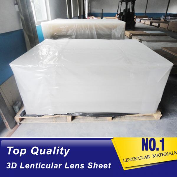 Plastic Lens PS/PET/PP Material 75/100/161 Lpi 3d lenticular lens sheet lenticular printing films with 3d flip effect