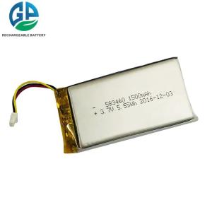 China High Temperature Rechargeable Lipo 300ma Li Polymer Battery LP583460 High Capacity 3.7V For Digital Devices wholesale