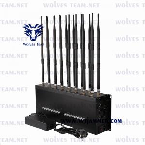 China GPS Lojack 160w 100m GSM Phone Jammer 16 Bands 3G 4G 5G For Meeting Room wholesale