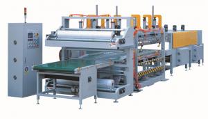 China JL2300-D Automatic Shrink Wrapping Machine  ,Control PLC  6m/Min Wooden Board Shrink Packing Machine wholesale