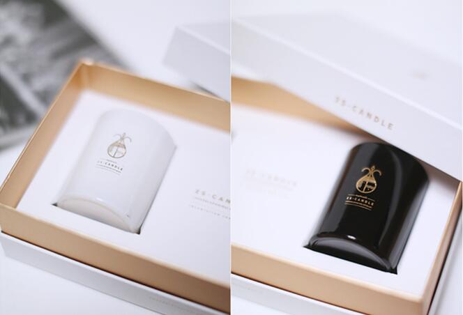 Packaging Boxes for Fine Aromatherapy Smokeless Candles Custom Made CMYK 4C Printing