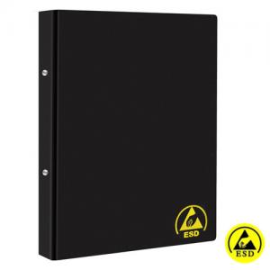 China A4 40mm Thick Black ESD File Folder With 2 Side Holes wholesale