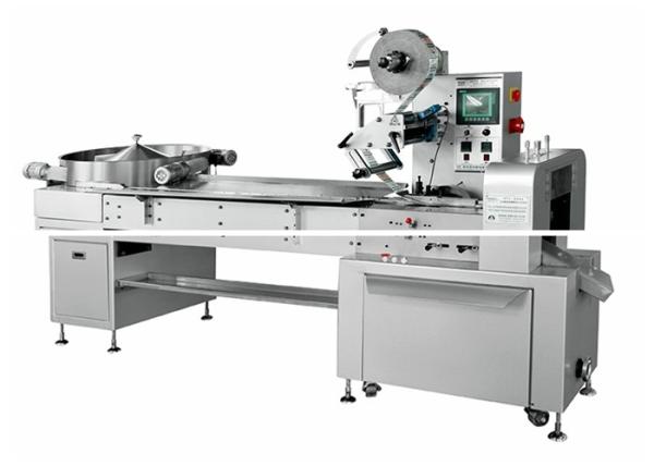 Quality 380V 50Hz Candy Packaging Machine , Spherical Lollipop Wrapping Machine for sale