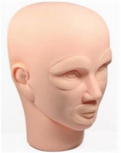 China 3D Mannequin Head with Inserts Eyes and lip practice skin with removal eyes and lip wholesale