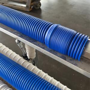 China Low density Double Wall Corrugated Pipe Machinery 50-160mm HDPE Pipe Extrusion Machine wholesale