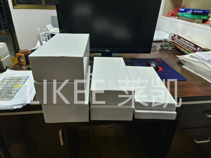 Automatic PLC Control Foil Paper Packing And Sealing Machine With Hot Melt Adhesive