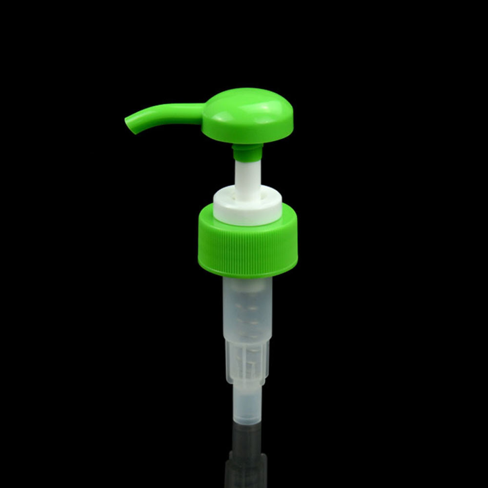 Green 32/410 4cc Empty Bathroom Lotion Dispenser Pump For Shampoo