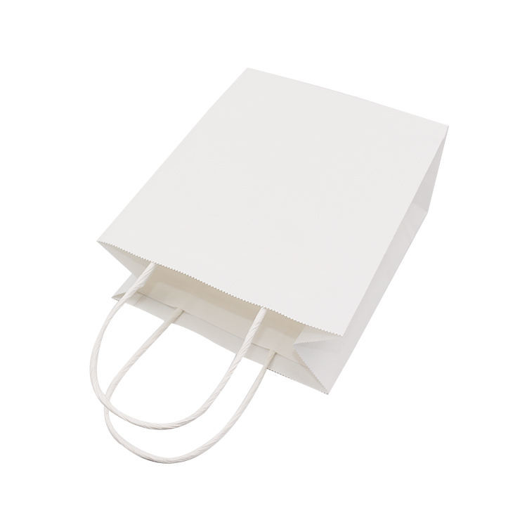 Recyclable Printing Carrying Bag Customized Logo Large Heavy Duty Kraft Paper Bag