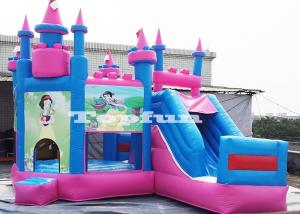 China Digital Print Inflatable Jumping Castle / Jump And Slide Doll House wholesale