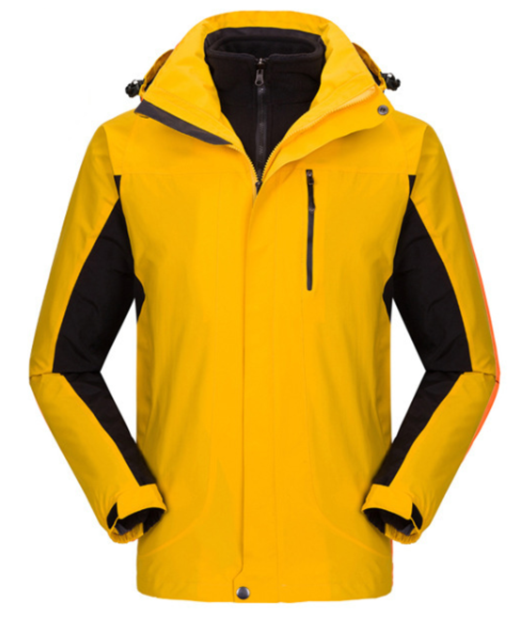 Newest snowboard jacket mens warm winter high quality couple styles two pieces jacket