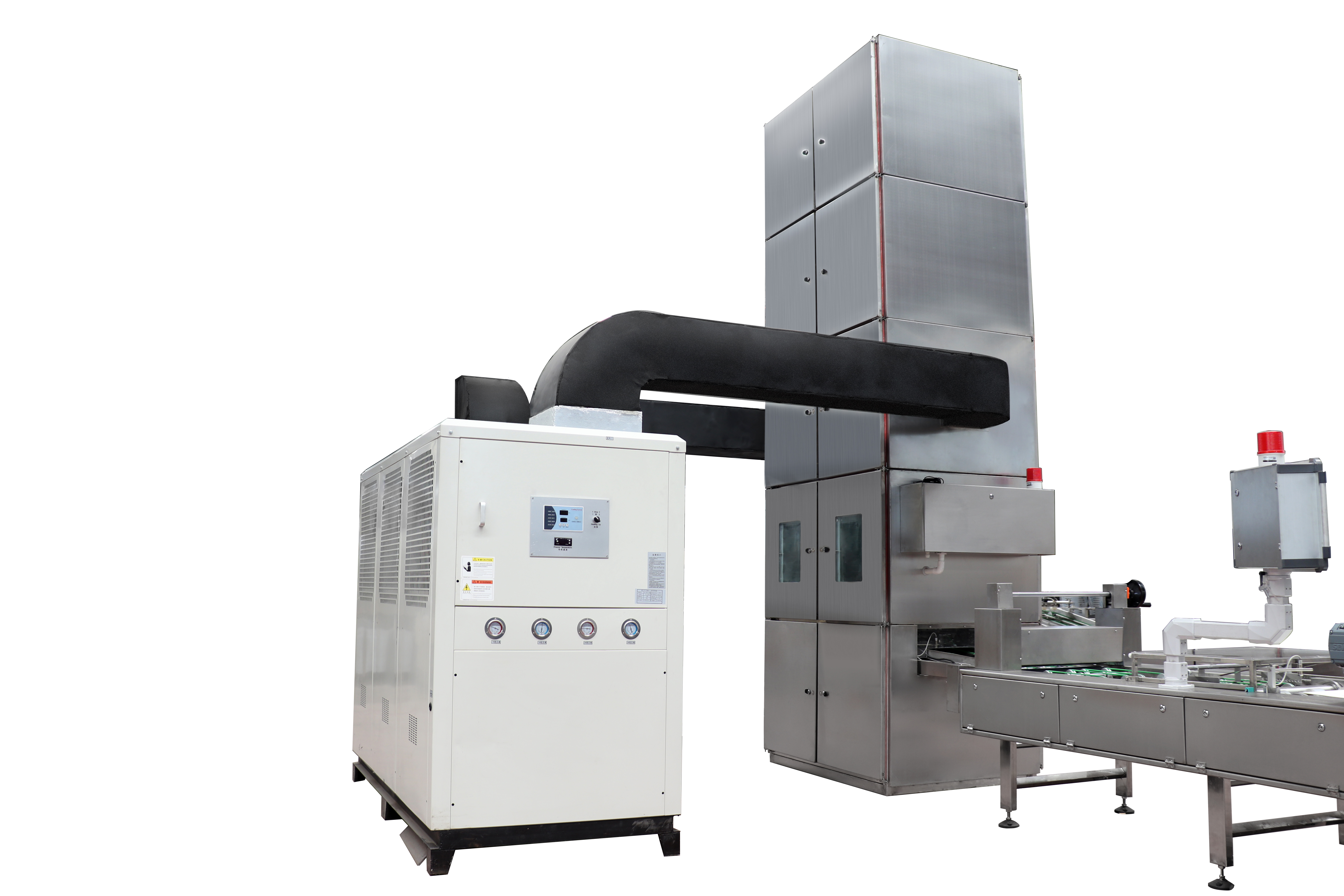 High Accuracy 150kg/H Enrobing Chocolate Wafer Making Machine