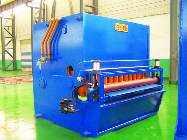 Steel Plate Shearing Machine with Core Components PLC and Cutting Speed 0-20m/min