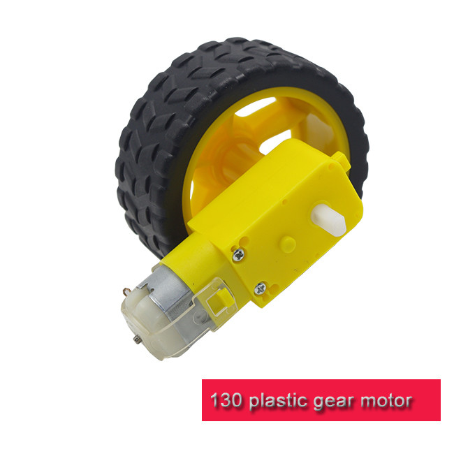 Professional Dual Shaft Gear Motor T130-02 3v 6v Gear Motor With Wheel