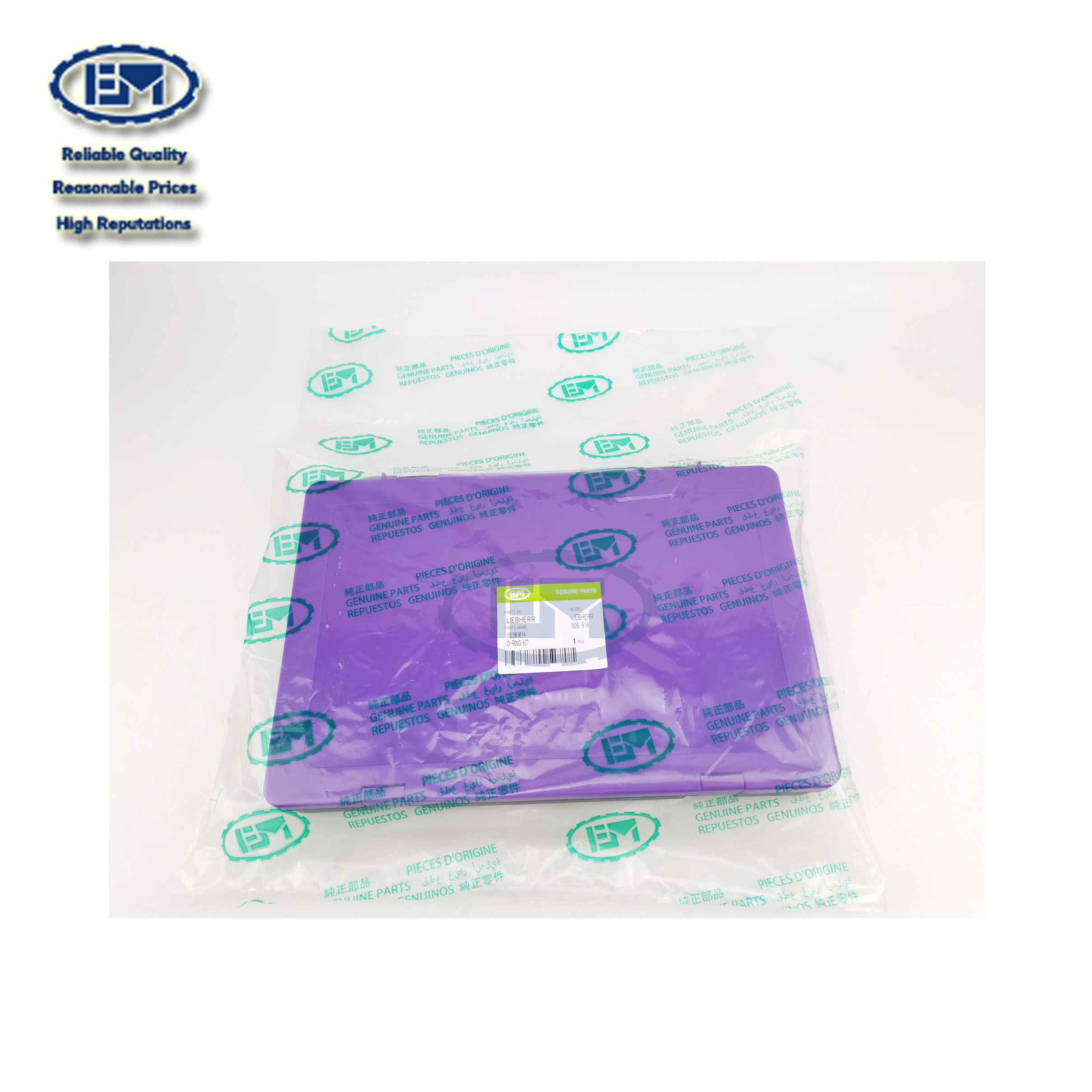 Black color Excavator Seal Kits Liebherr 906 916 O Ring Kit