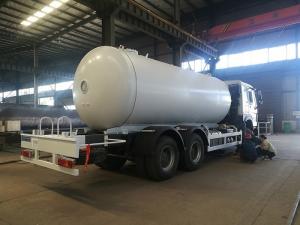 China Durable Sinotruk Howo LPG Tanker Truck 10MT Bobtail With Dispenser High Capacity wholesale