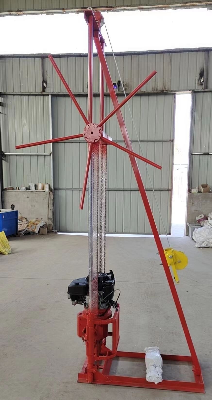 Diamond Bit Vertical Soil Investigation Drilling Rig 30m for Geotechnical Exploration