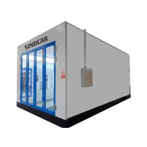 China Steel Construction Car Spray Booth with Included Curing System wholesale