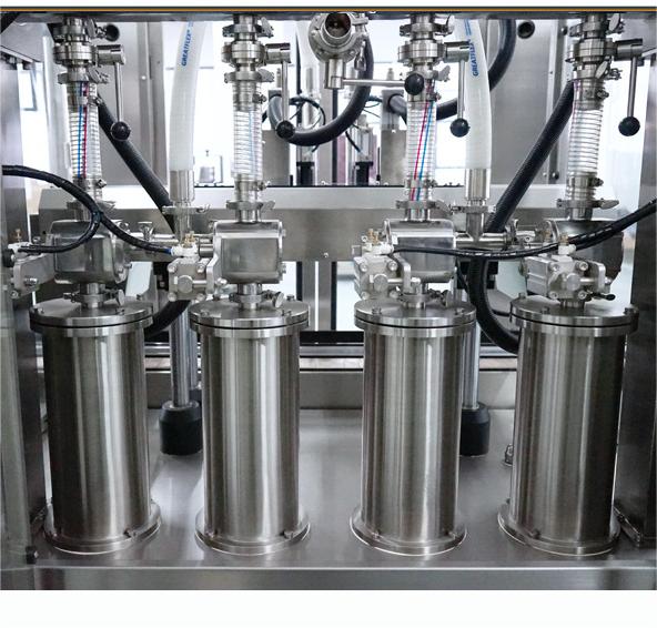 Fully Automatic Speed Pneumatic Filling Machine with Flexible Nozzle and Servo Drive