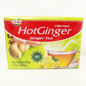 China Healthy Instant Drink Powder , Sweet And Warm Lemon Flavor Ginger Tea wholesale