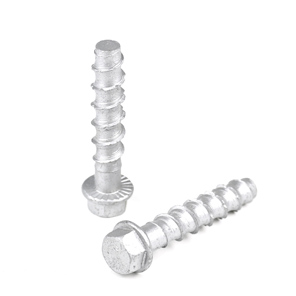 Temporary Support System Installation M10 Hex Steel Self Tapping Concrete Anchor Bolts