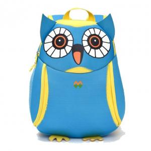 China Multifunction Night Owl Primary School Bag / Nylon Shoulder Bag For Teens on sale