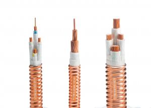 China 2x2.5mm2 IEC 60331 Fire Resistant Cable Copper Metallic Sheath on sale