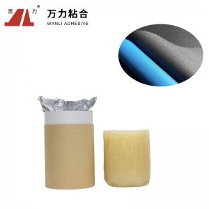 China Solid PUR Fabric Glue On Polyester Bonding Super Textile PUR-6120 on sale