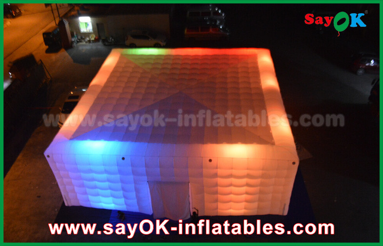 Kampa Air Tent Giant White 210 D Oxford Inflatable Air Tent With LED Lighting For Party
