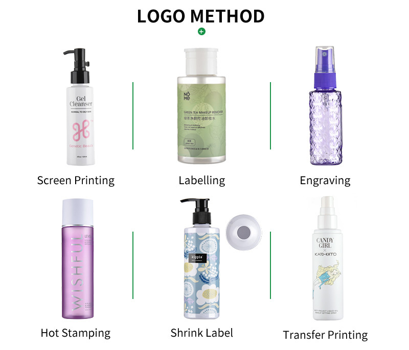 Matte Finish Hair Care Containers With Logo Boston Round Bottle For Hair Gel