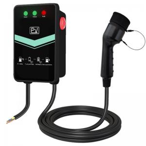 China New Energy EV Wall Charger 32A Tri Color LED Indicator Light Electric Wall Charger on sale