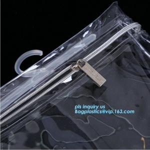 China pvc zipper lock slider bag, Plastic slider zipper bag printed k plastic gift bag, slider zipper bag print k on sale