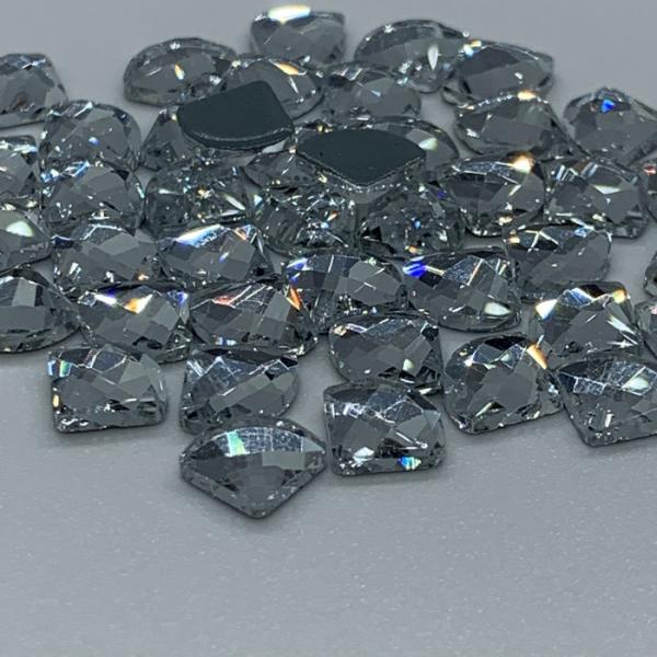 Quality Tiny Flat Hotfix Glass Rhinestones High Color Accuracy With Even Facets for sale
