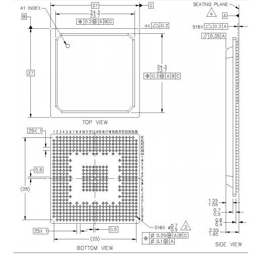 Integrated Circuit Chip PowerQUICC II? Family Hardware Specifications MPC8275CZQ