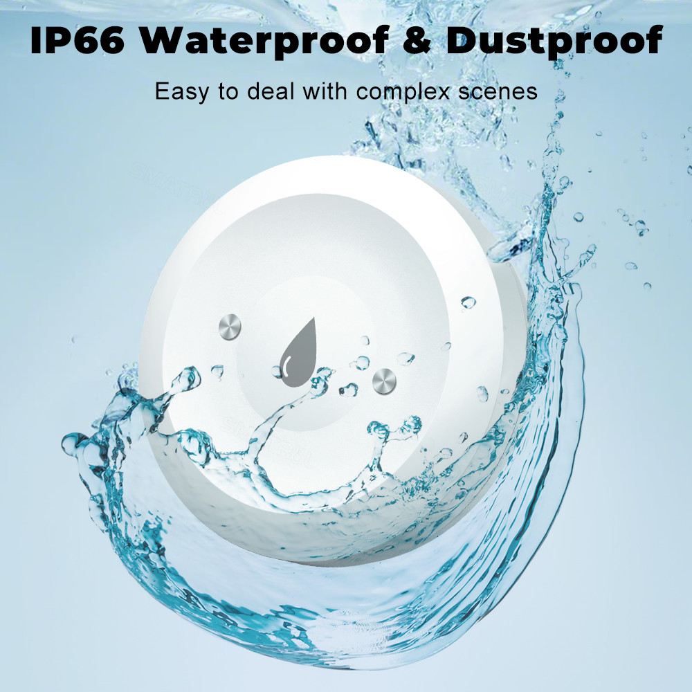 Zigbee Water leakage sensor Linkage Alarm App Water Leak Detector Tuya Zigbee Water Immersion Sensor