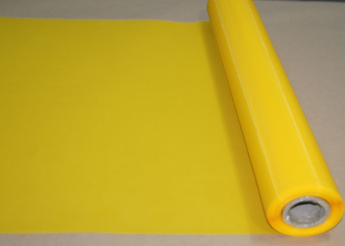 Low Elasticity 102 Inch Polyester Bolting Cloth , 110 Mesh Screen For Ceramics Printing