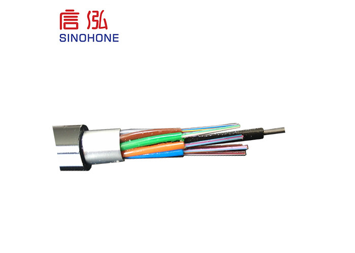 Buried Outdoor Fiber Optic Cable Long Delivery Length For Core Network