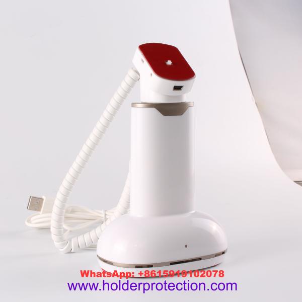 COMER anti-theft charging cellphone holders Gripper security retail display