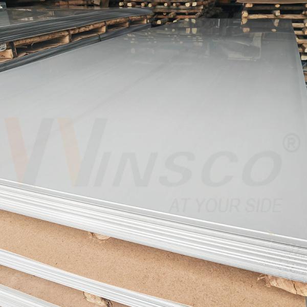 4ftx8ft 1220mmx2440mm Cold Rolled Stainless Steel Metal Plate 2B Finished 316