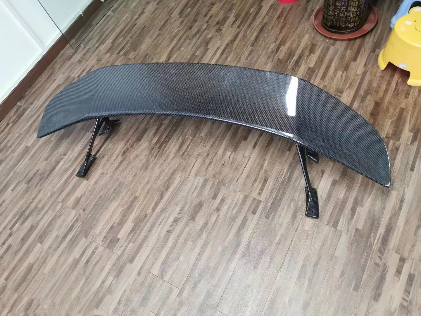 Auto Parts for Mercedes C63 Coupe Carbon Fiber Spoiler W205 C63 C63S Upgraded IMP-style GT Tail Spoiler