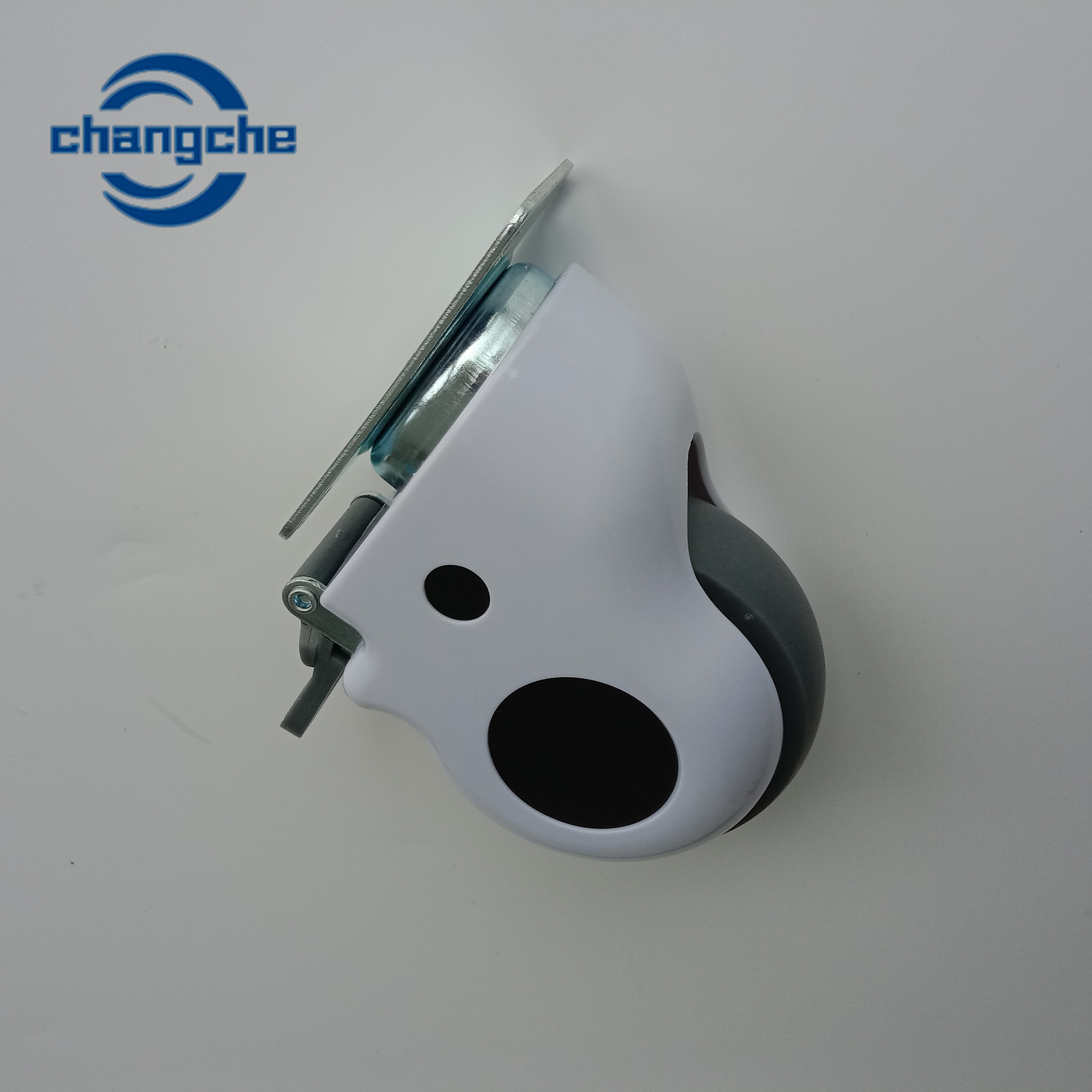 White Hospital Bed Casters Casters With Stop 3 / 4 / 5 Inch Wheel Diameter