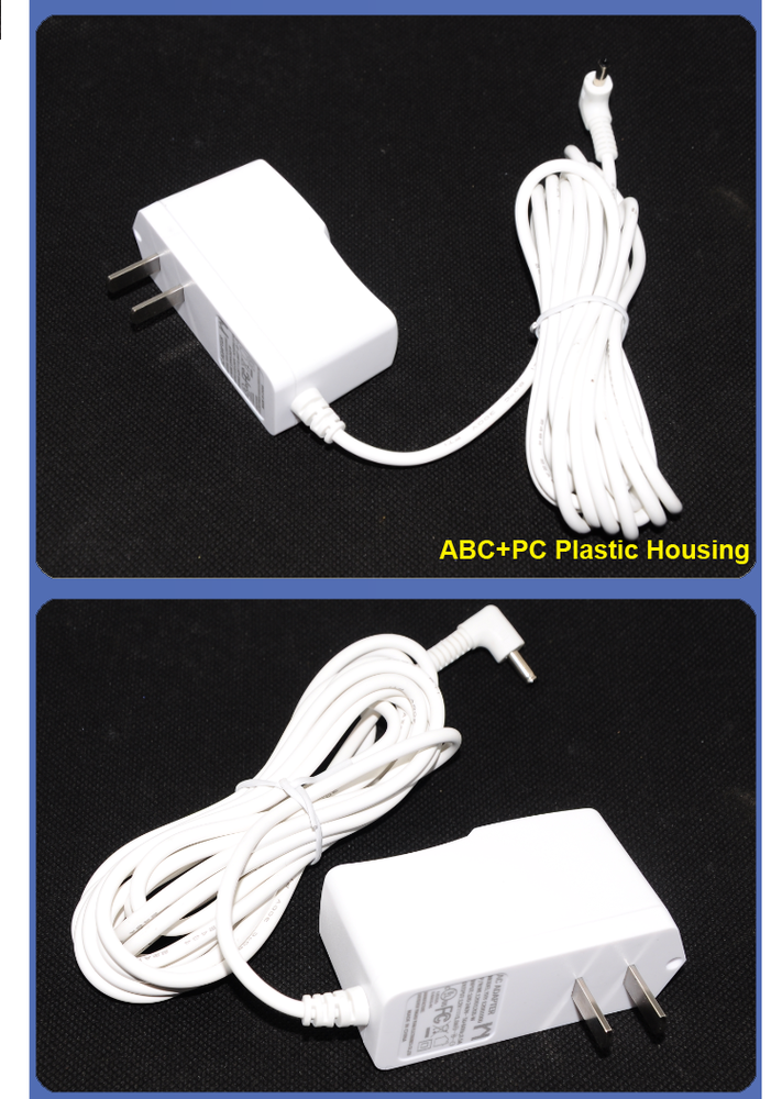 12V 1A Switching Power Supply Adapter With ABC PC Plastic Housing