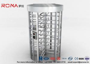 China Single Lane Full Height Turnstile Jails Stainless Steel Turnstile 30 Persons/Minute wholesale
