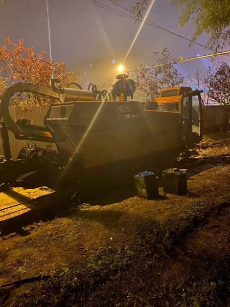 42ton horizontal directional drilling machine, project Ф219steel pipe, drilling