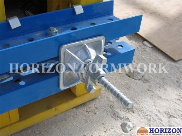 Quality Natrual Colour Shuttering Tie Rod Slope Plate Fastening Inclined Formwork for sale