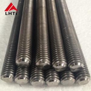 China 8mm / 10mm Titanium Stud Bolts With Hex Lock Nuts For Chemical wholesale
