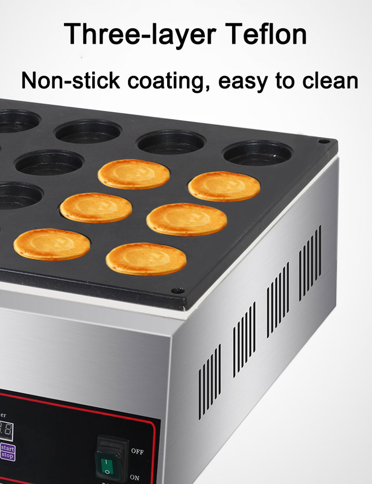 Commercial 32-Hole Red Bean Cake Machine with Automatic Production and 5KW Efficiency