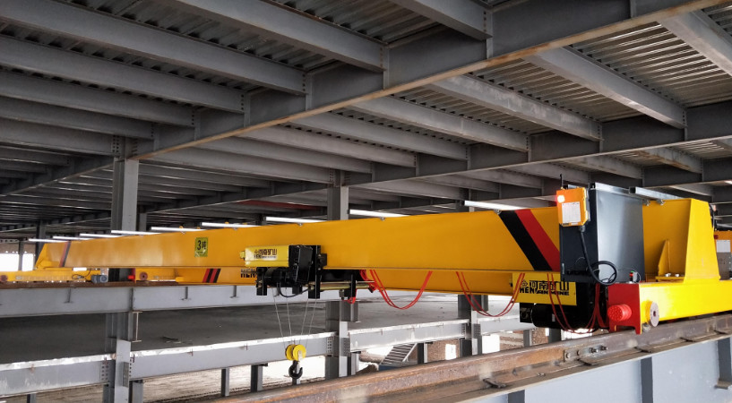 10T A5 European Type Single Beam Bridge Crane Overhead Travelling Crane