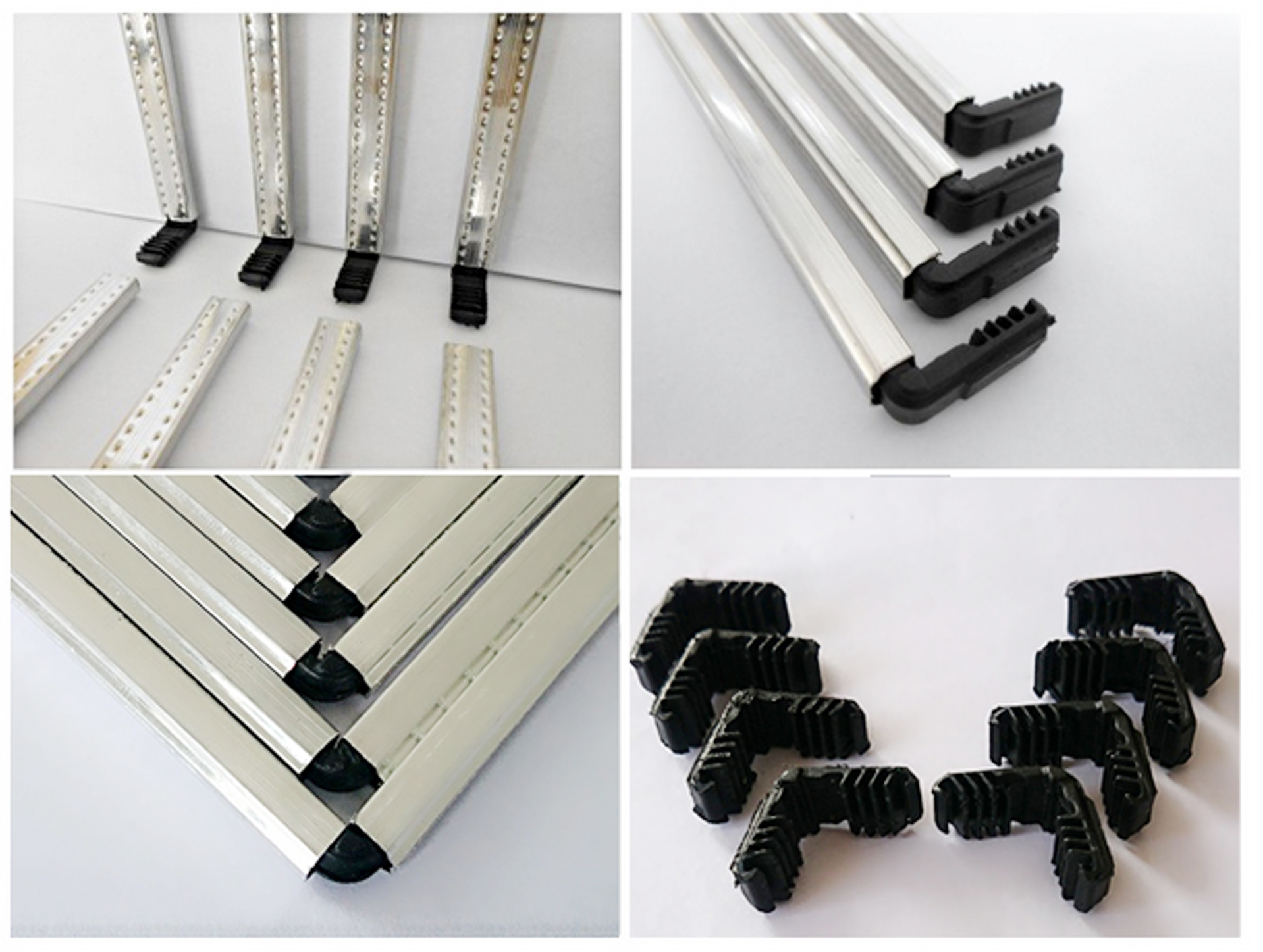 accessories plastic corner key use with aluminium spacer bar