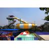 Buy cheap Fiberglass Amusement Park Rides Super Behemoth Bowl Water Slide Customized from wholesalers
